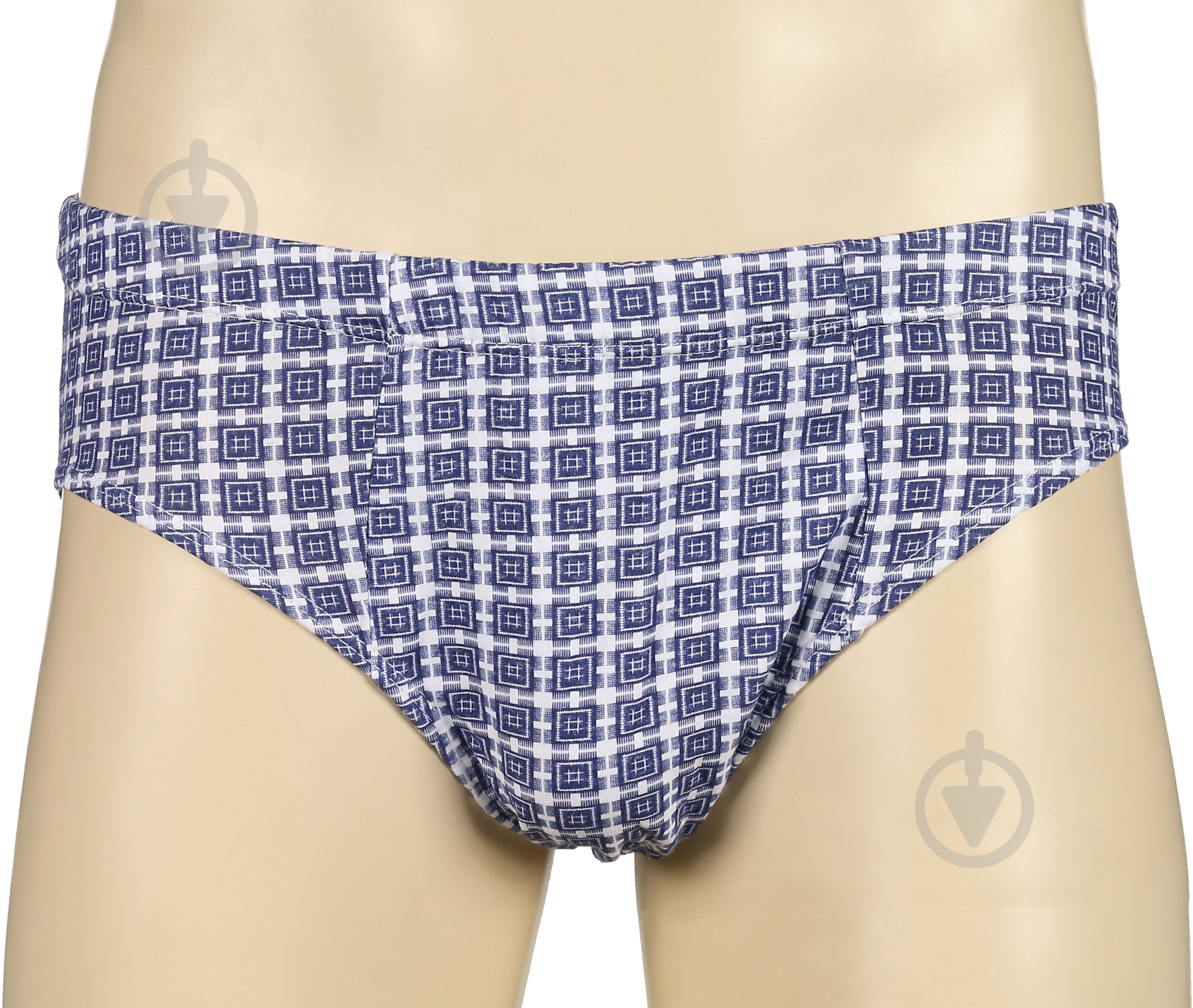 Трусы мужские M синий с белым - фото 1 Трусы мужские M синий с белым - фото 1