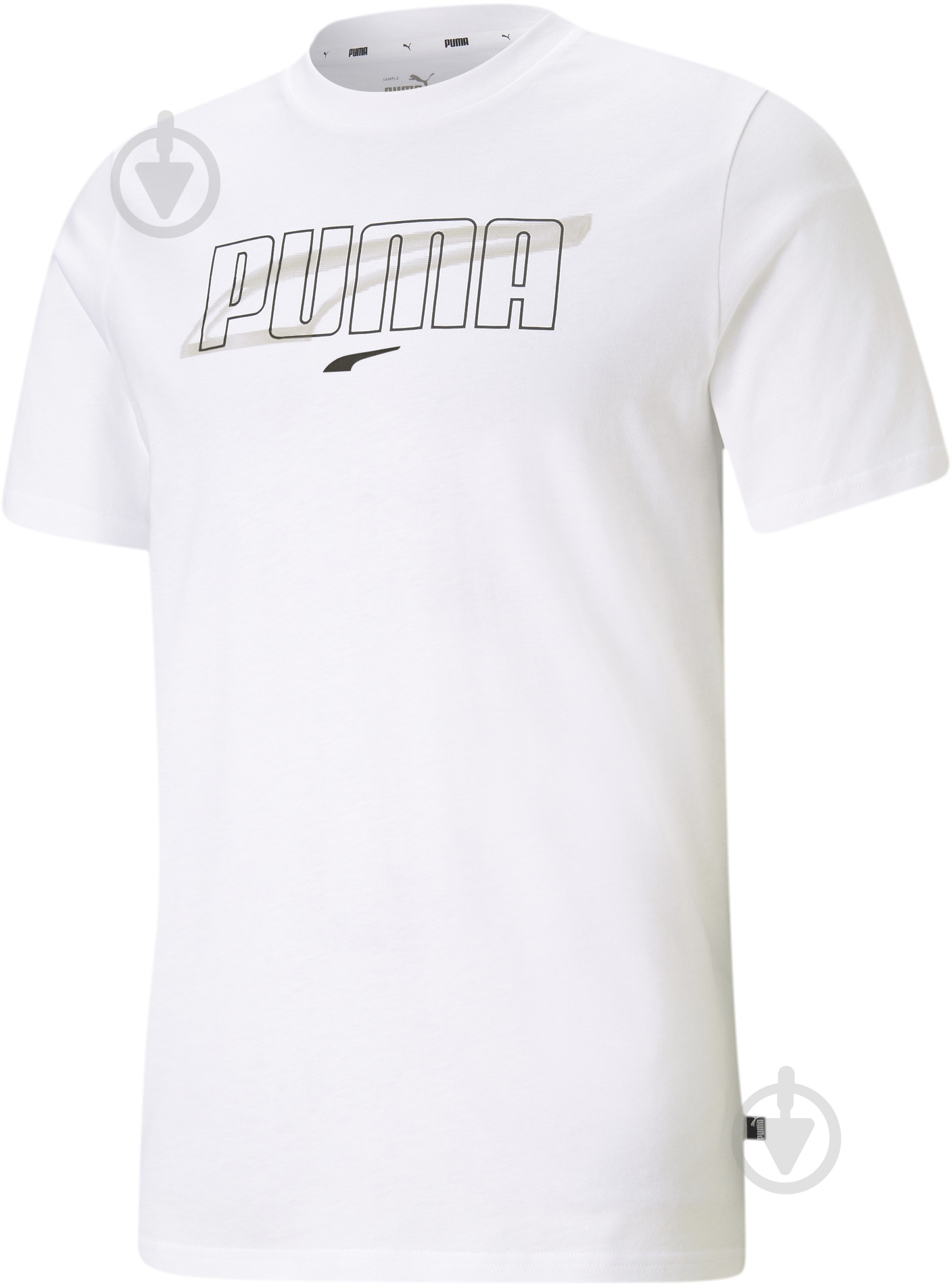Футболка Puma Rebel Tee 58573852 р.M белый - фото 1