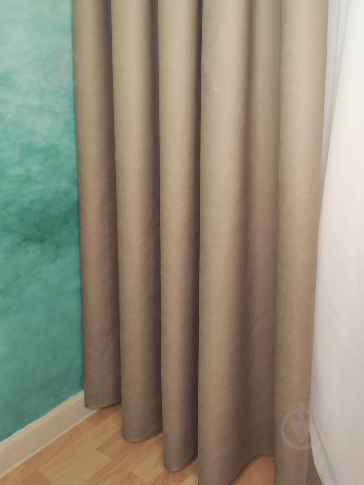 Штора Градиент 150x265 бежевый Декор-ін - фото 5