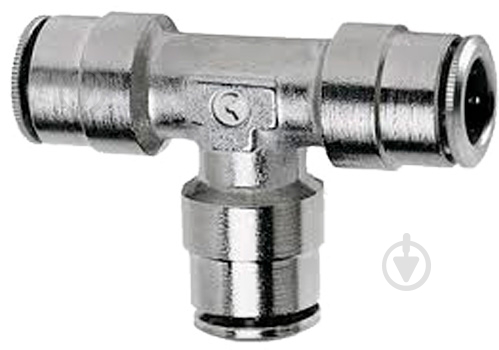 Трійник Camozzi 6540 8 цанговий - фото 1 Трійник Camozzi 6540 8 цанговий - фото 1