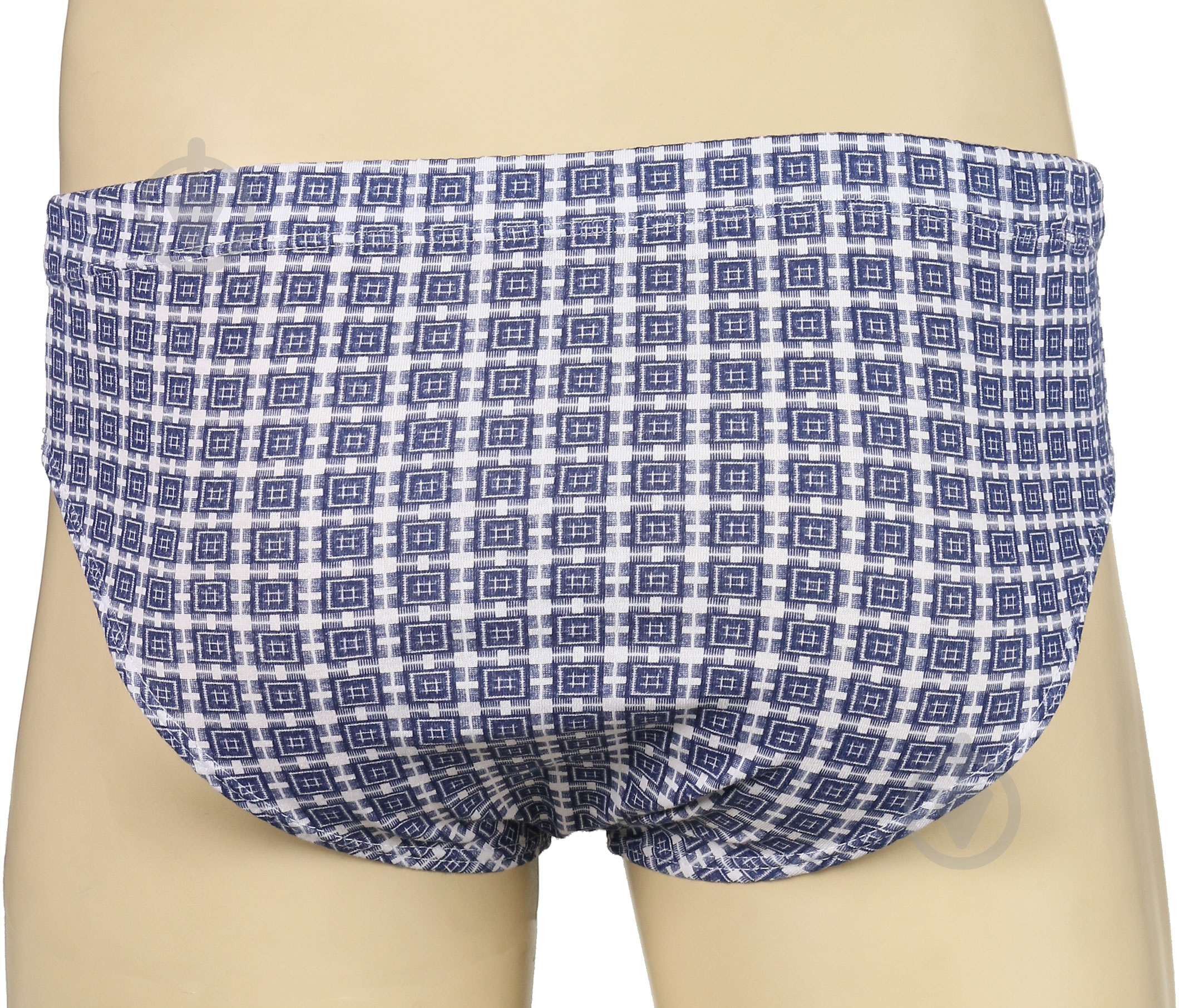 Трусы мужские XL синий с белым - фото 3