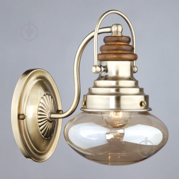 Бра Strotskis Gustavo 1x60 Вт E27 античная бронза 266/1 - фото 1 Бра Strotskis Gustavo 1x60 Вт E27 античная бронза 266/1 - фото 1