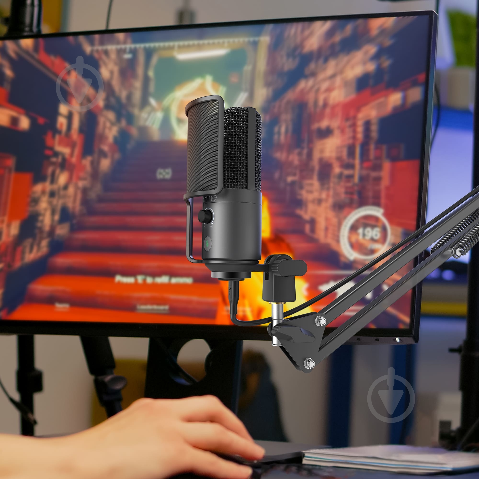 Микрофон FIFINE конденсаторный (T669 PRO1) - фото 6 Микрофон FIFINE конденсаторный (T669 PRO1) - фото 6