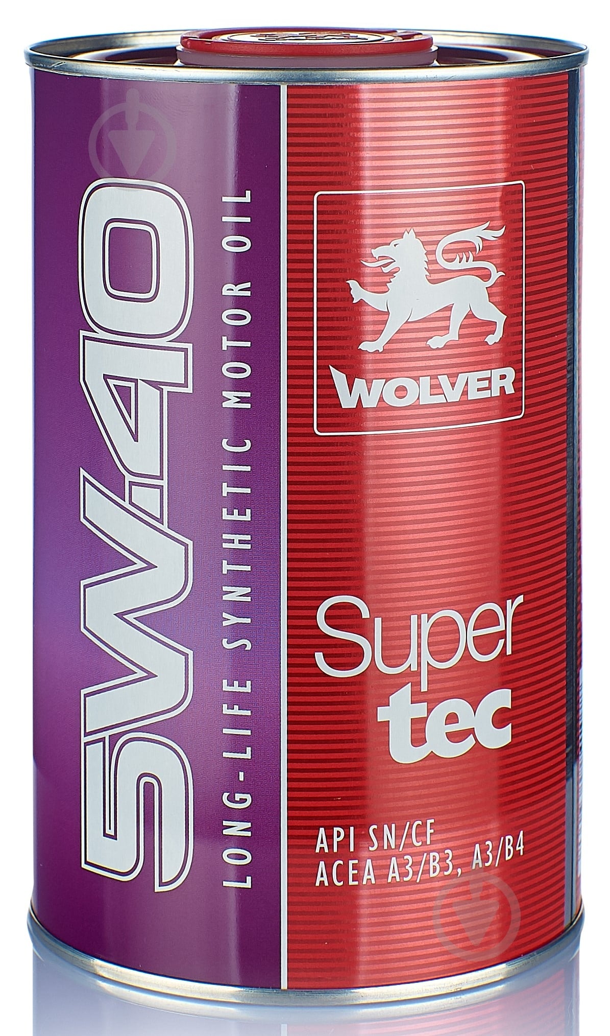 Моторное масло синтетическое Wolver Supertec 5W-40 1 л - фото 1