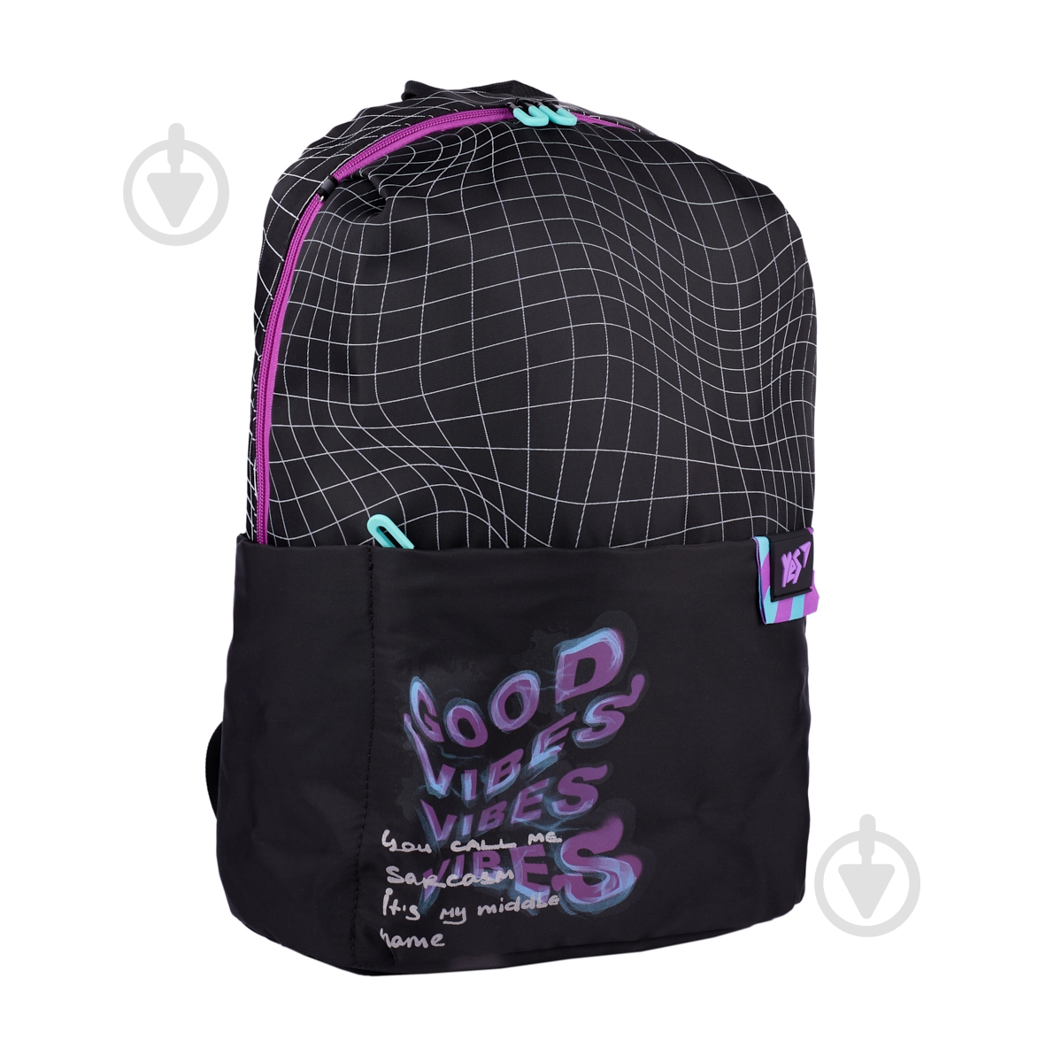 Рюкзак YES #Школа T-105 Vibes Vibes 559929 - фото 1 Рюкзак YES #Школа T-105 Vibes Vibes 559929 - фото 1