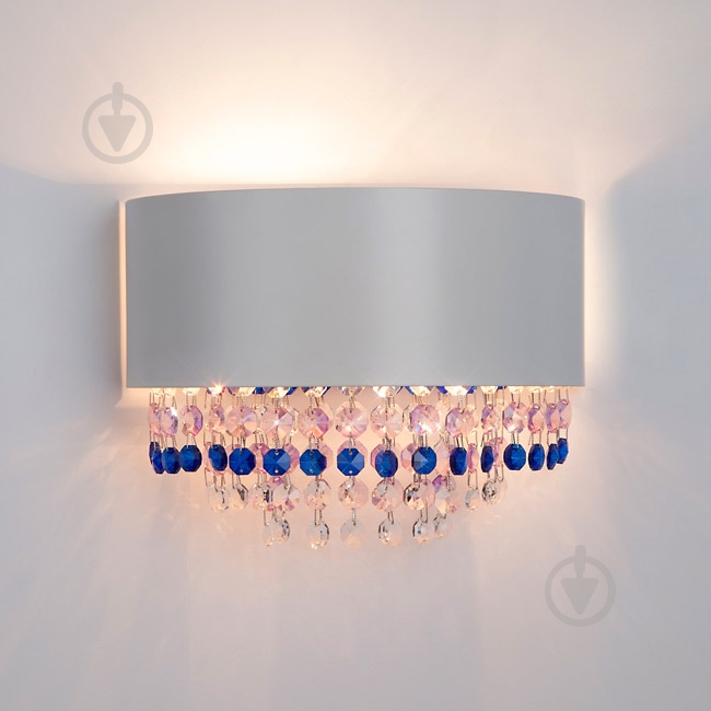 Бра Strotskis Elisa 2x60 Вт E14 хром/белый 286/2 - фото 2 Бра Strotskis Elisa 2x60 Вт E14 хром/белый 286/2 - фото 2