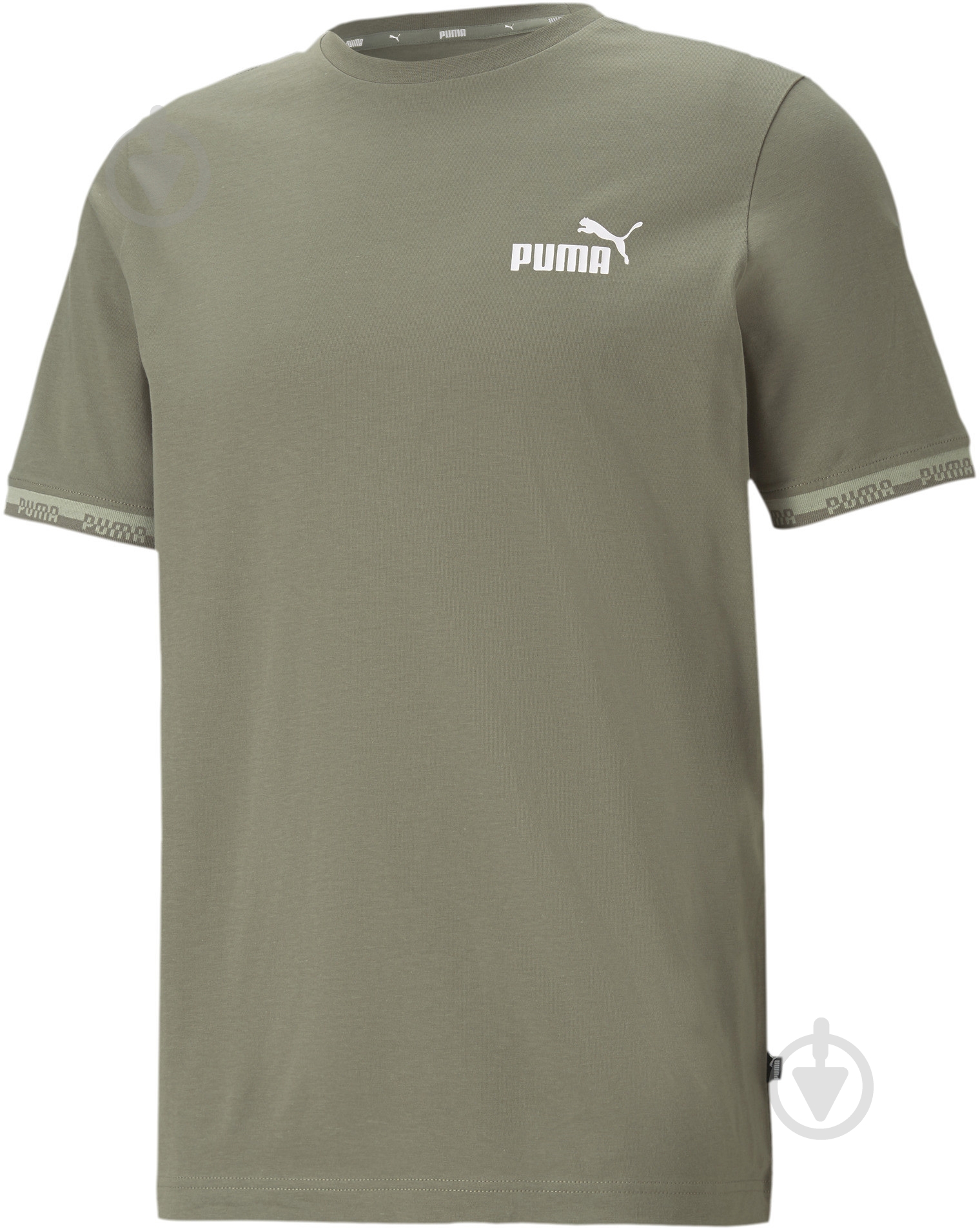 Футболка Puma AMPLIFIED Tee 58577873 р.S хаки - фото 1
