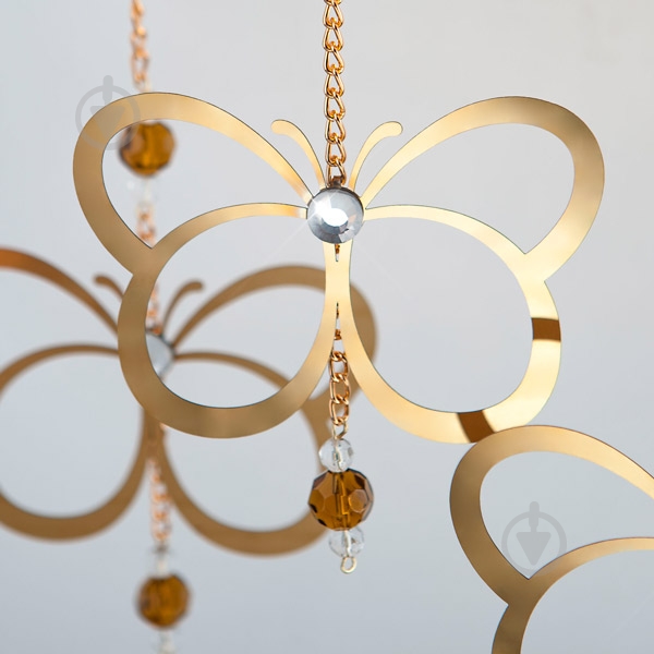 Бра Strotskis Papillon 2x40 Вт E14 белый/золото 288/2 - фото 4