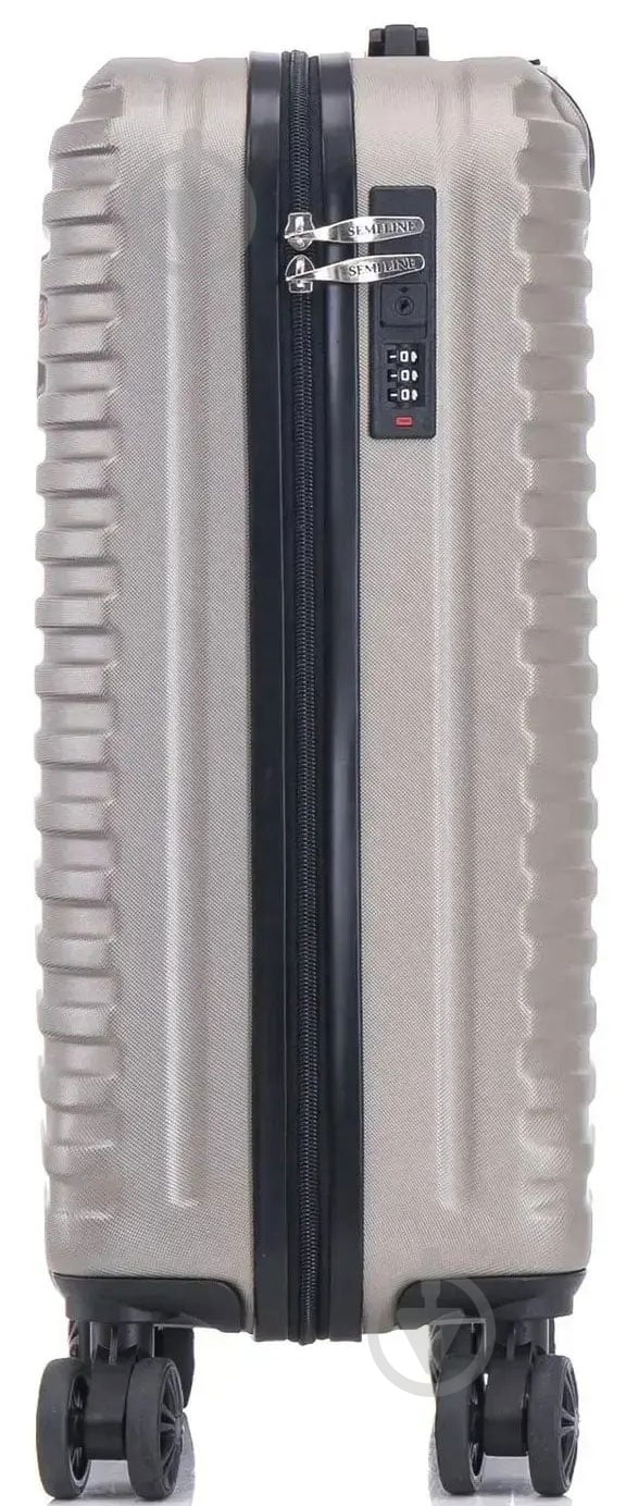 Чемодан SEMI LINE T5864-1 Champagne S 42 л - фото 5