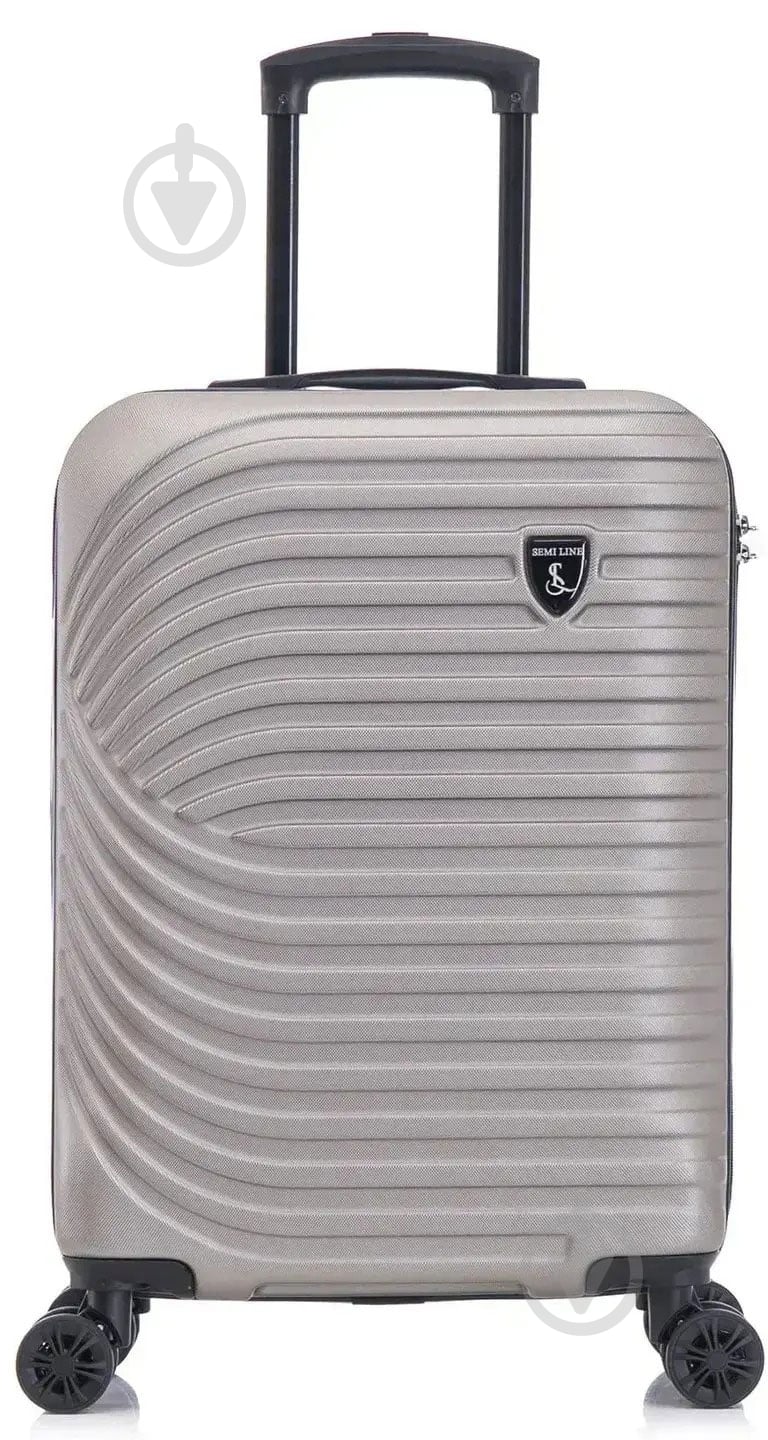 Чемодан SEMI LINE T5864-1 Champagne S 42 л - фото 8