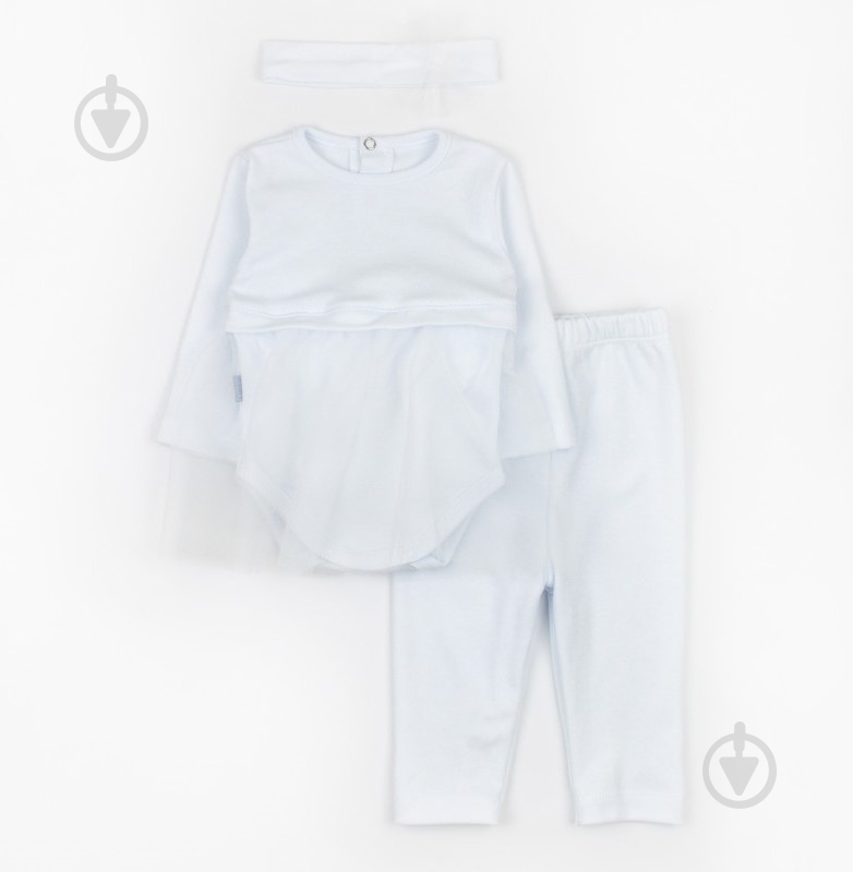 Комплект для девочек Dexter`s Plain белый р.62 d954б - фото 1 Комплект для девочек Dexter`s Plain белый р.62 d954б - фото 1