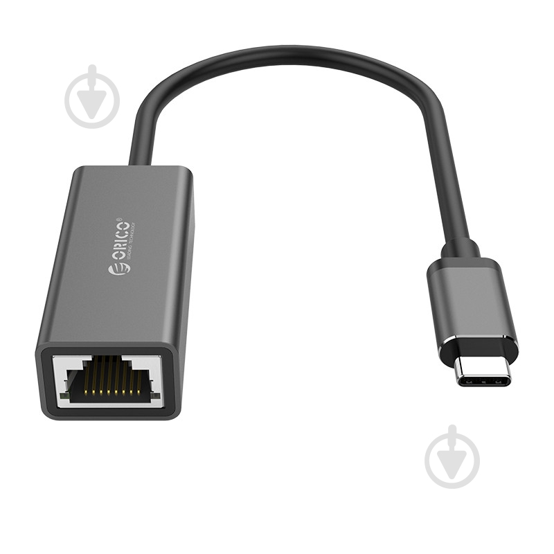 Адаптер Orico USB Type-C Ethernet XC-R45-V1-BK-BP - фото 2