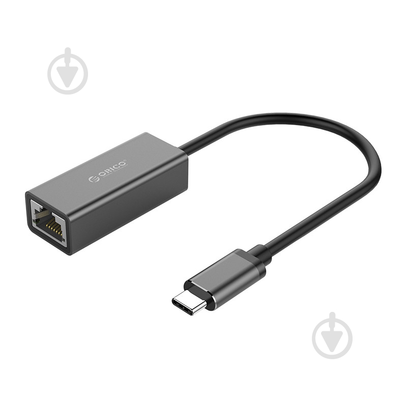Адаптер Orico USB Type-C Ethernet XC-R45-V1-BK-BP - фото 1
