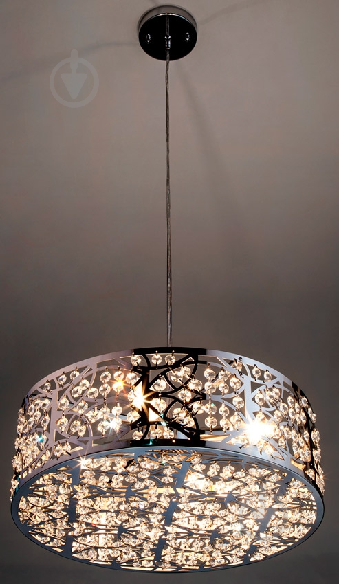 Люстра подвесная Strotskis Aurora 4x60 Вт E14 хром 289/4 - фото 3