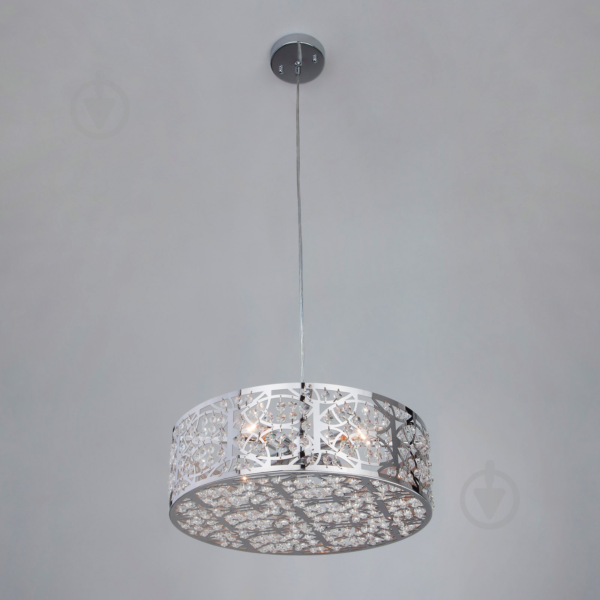 Люстра подвесная Strotskis Aurora 4x60 Вт E14 хром 289/4 - фото 1