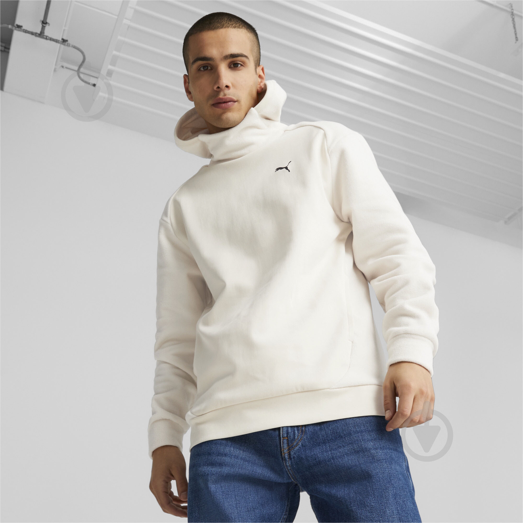 Джемпер Puma RAD/CAL POLARFLEECE HOODIE 67589287 р.M бежевый - фото 3
