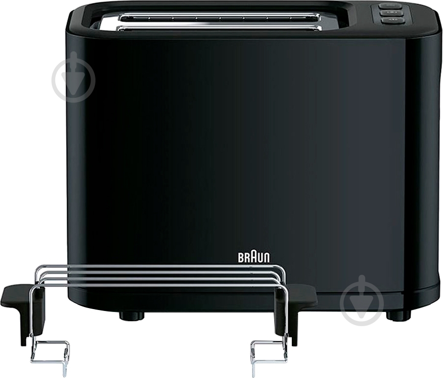 Тостер Braun HT 3010 BK - фото 3