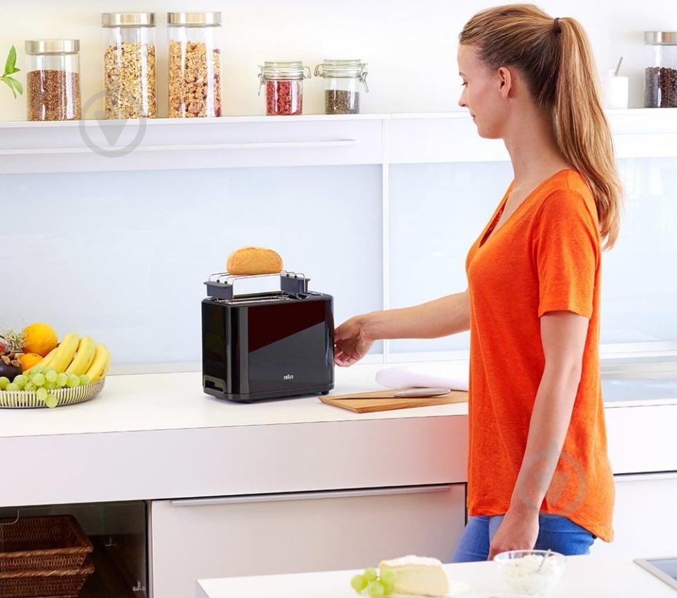 Тостер Braun HT 3010 BK - фото 7