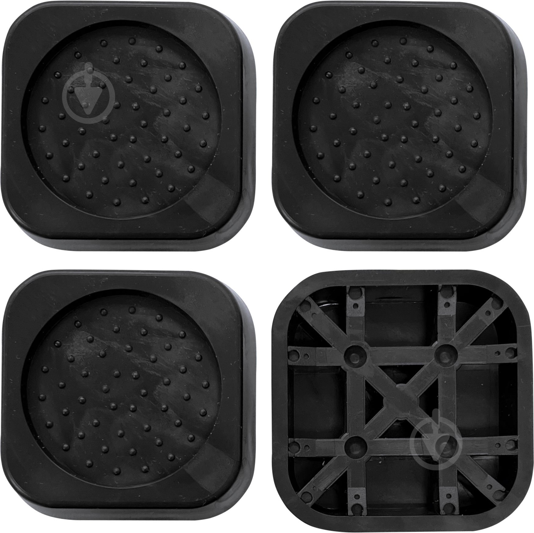 Антивибрационные подставки ShockAbsorber Lux черные - фото 1