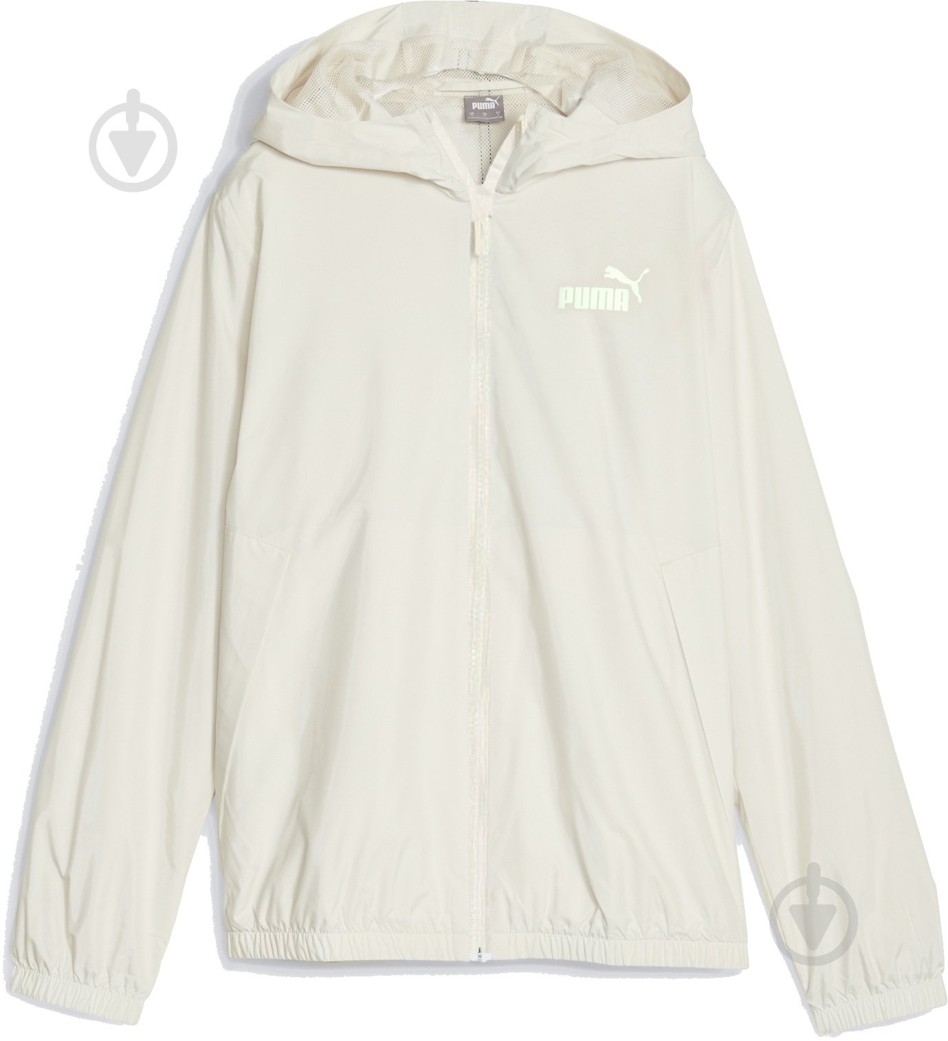 Куртка женская Puma ESS SOLID WINDBREAKER 84749487 р.XS бежевая - фото 1