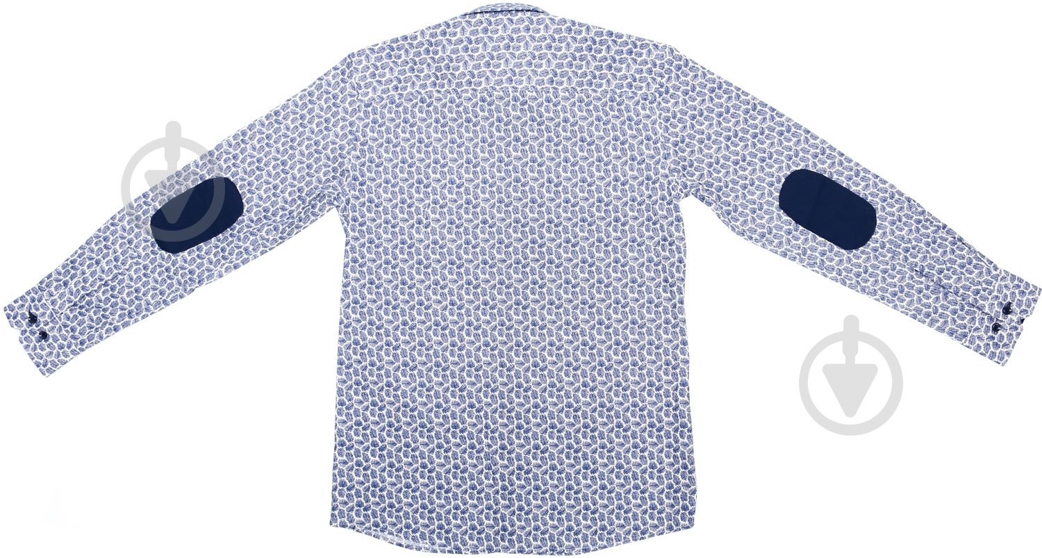 Рубашка детская INGVAR 15534 р.128 белый с рисунком - фото 3