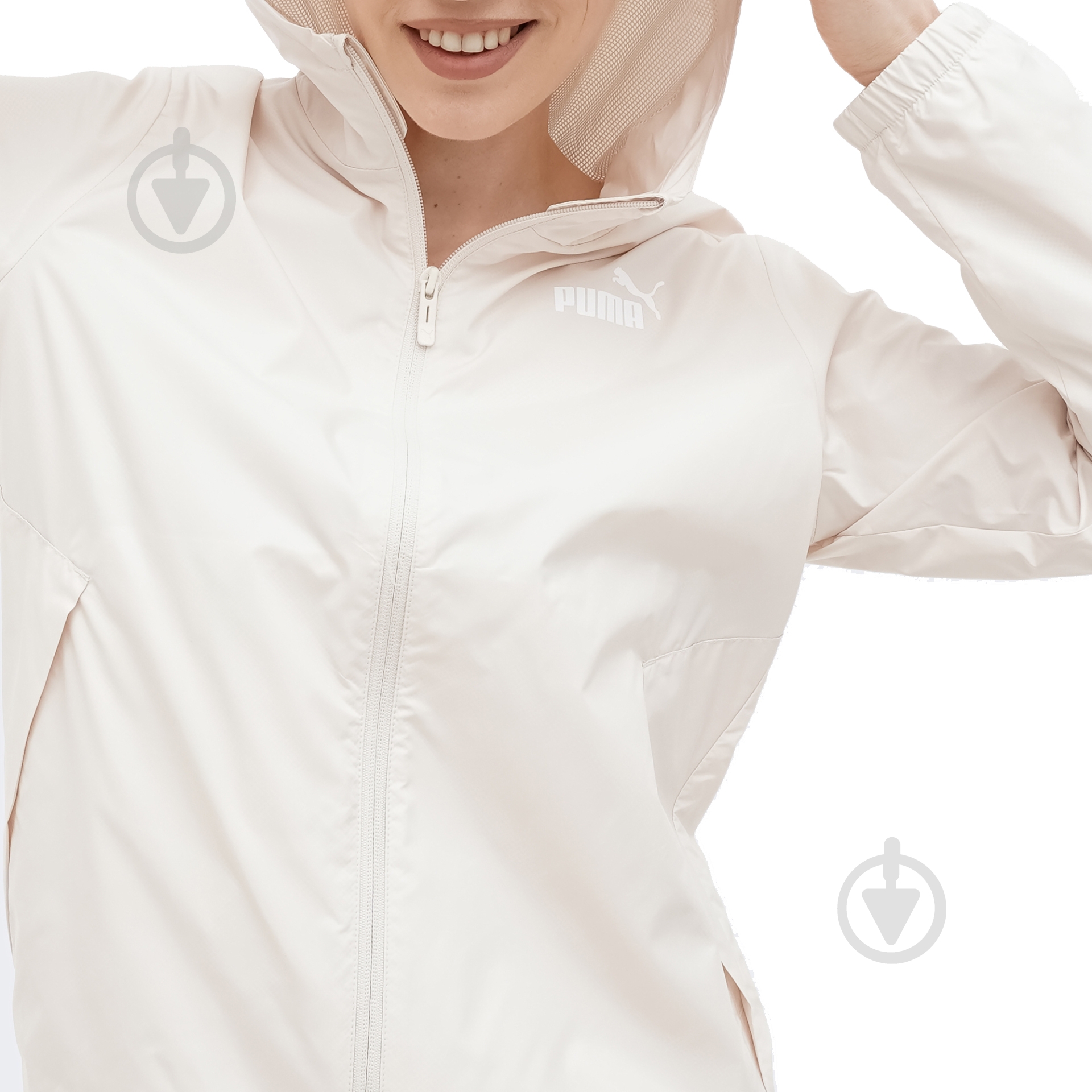 Куртка женская Puma ESS SOLID WINDBREAKER 84749487 р.M бежевая - фото 3