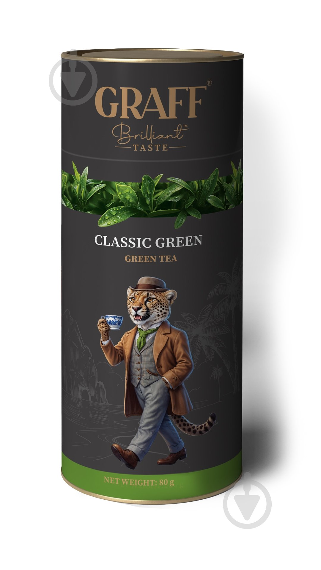 Чай зеленый Graff Green Classic 80 г - фото 1 Чай зеленый Graff Green Classic 80 г - фото 1