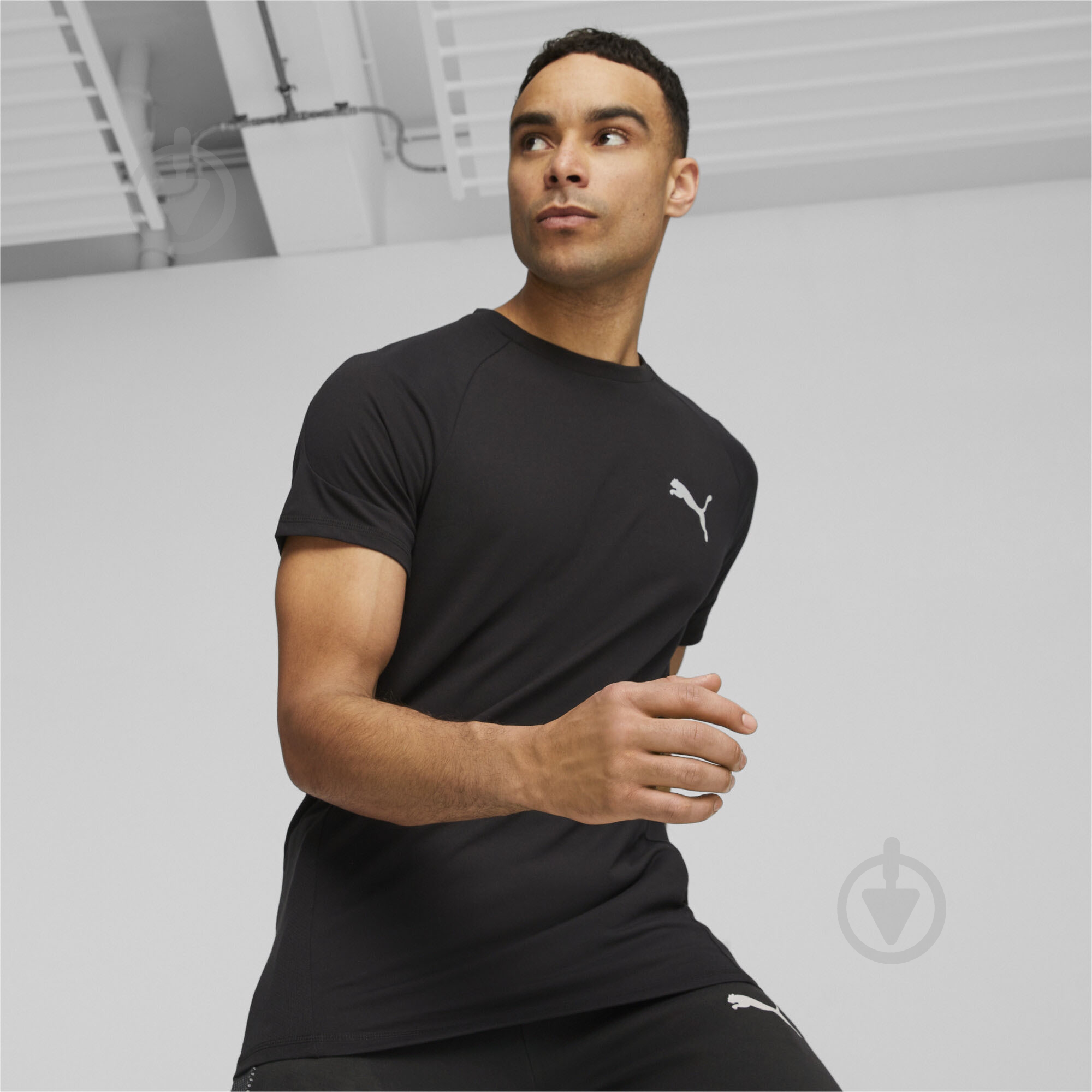 Футболка Puma EVOSTRIPE Tee 67592801 р.M чорний - фото 3