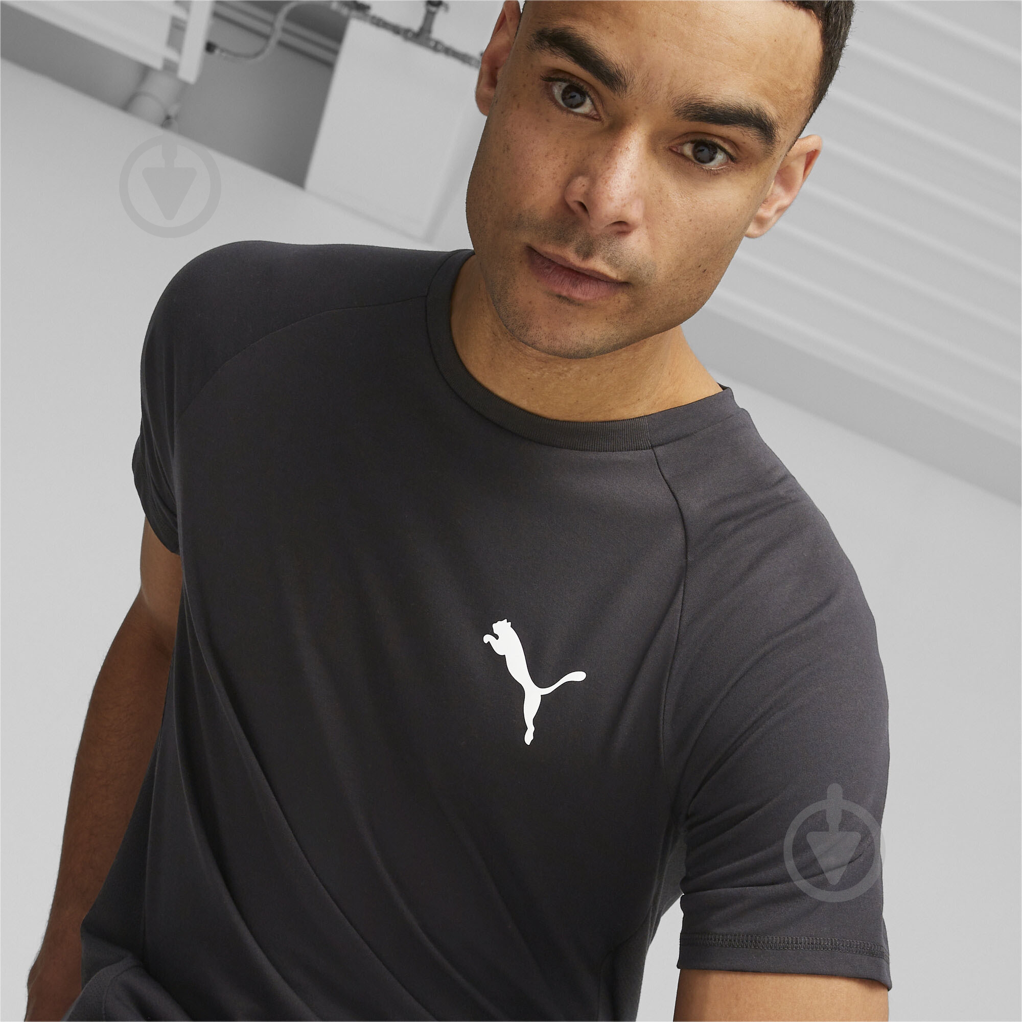 Футболка Puma EVOSTRIPE Tee 67592801 р.M чорний - фото 4