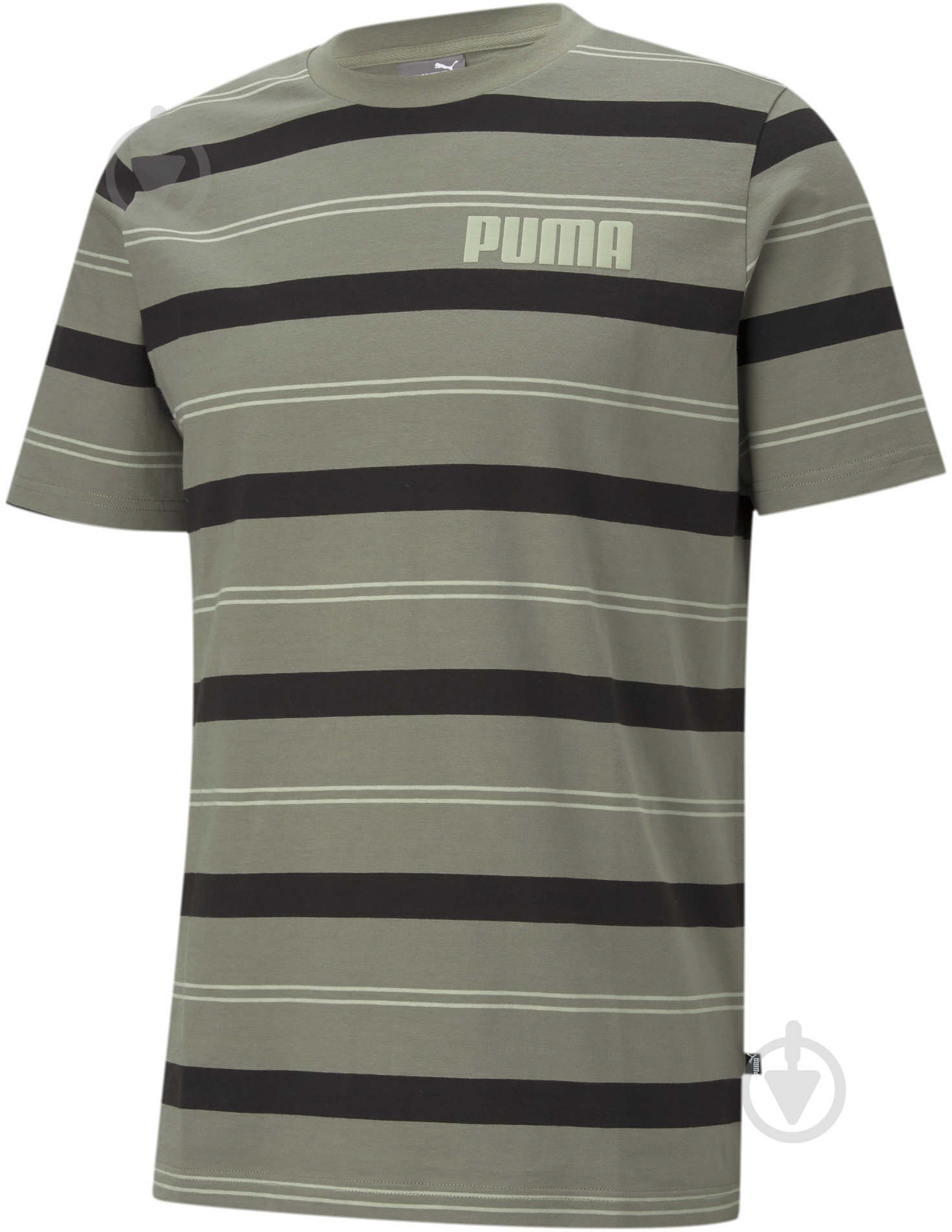Футболка Puma MODERN BASICS Advanced Tee 58579373 р.S хакі - фото 1