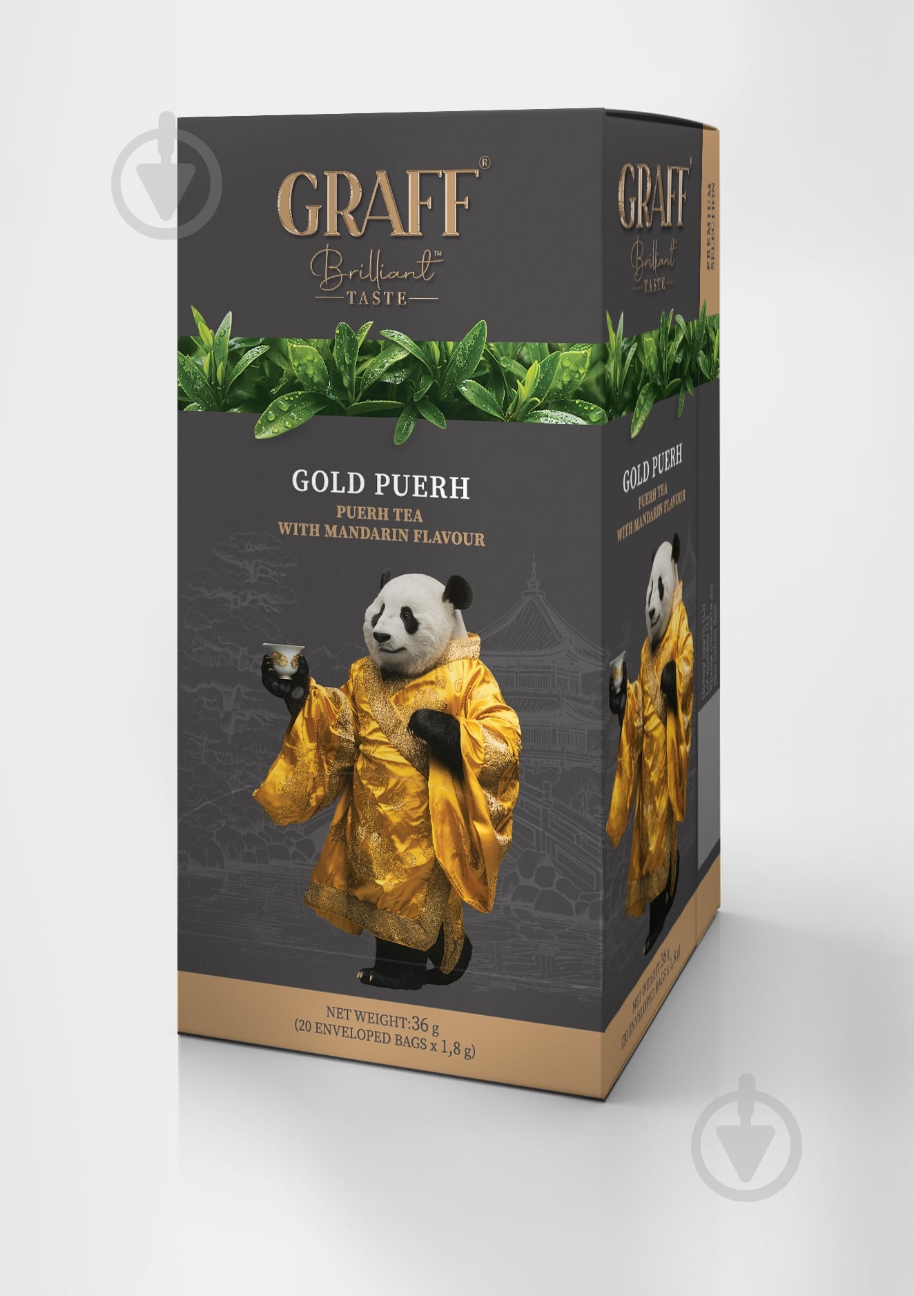 Чай черный Graff Gold Puer 20 шт. 36 г - фото 1 Чай черный Graff Gold Puer 20 шт. 36 г - фото 1