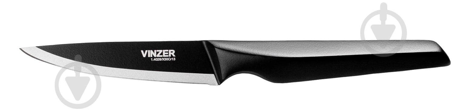 Ніж для овочів Vinzer Geometry Nero line 89299 9 см - фото 2