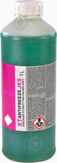 Антифриз XT ANTIFREEZE JKS -80°C G12 концентрат 1 л зеленый (XT ANTIFREEZE JKS 1L) - фото 1