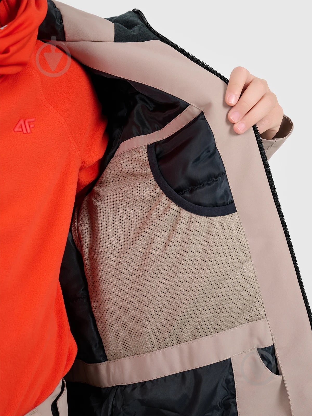 Куртка 4F TECHNICAL JACKET M0837 4FJWAW25TTJAM0837-82S р.158 - фото 8 Куртка 4F TECHNICAL JACKET M0837 4FJWAW25TTJAM0837-82S р.158 - фото 8