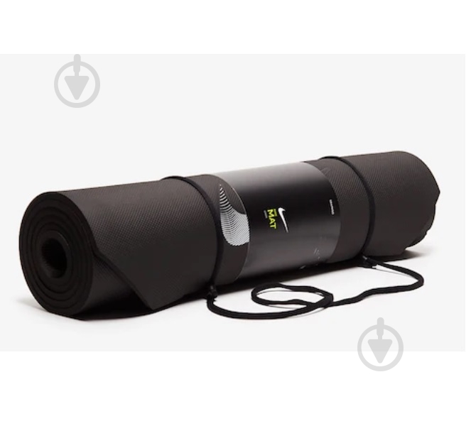 Коврик для фитнеса Nike TRAINING MAT 2.0 1830x610x8 мм черный - фото 2