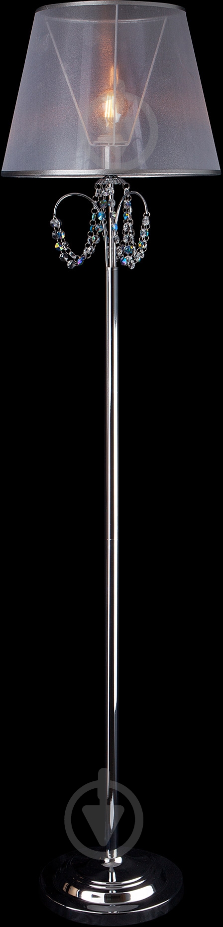 Торшер Strotskis Gloria 40 Вт E14 хром/серебро 01069/1 - фото 2