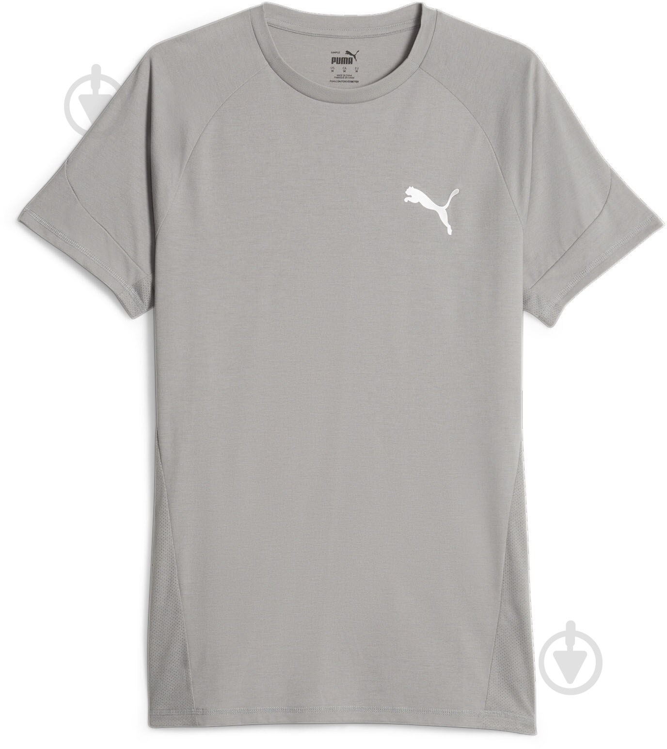 Футболка Puma EVOSTRIPE Tee 67592814 р.M серый - фото 1