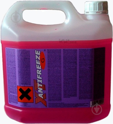 Антифриз XT XT ANTIFREEZE G -80°C G12 концентрат 5 л фиолетовый (XT ANTIFREEZE G 5L) - фото 1 Антифриз XT XT ANTIFREEZE G -80°C G12 концентрат 5 л фиолетовый (XT ANTIFREEZE G 5L) - фото 1