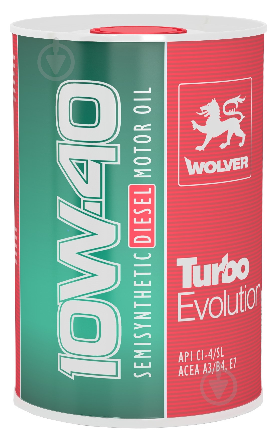 Моторное масло полусинтетическое Wolver Turbo Evolution 10W-40 1 л - фото 1