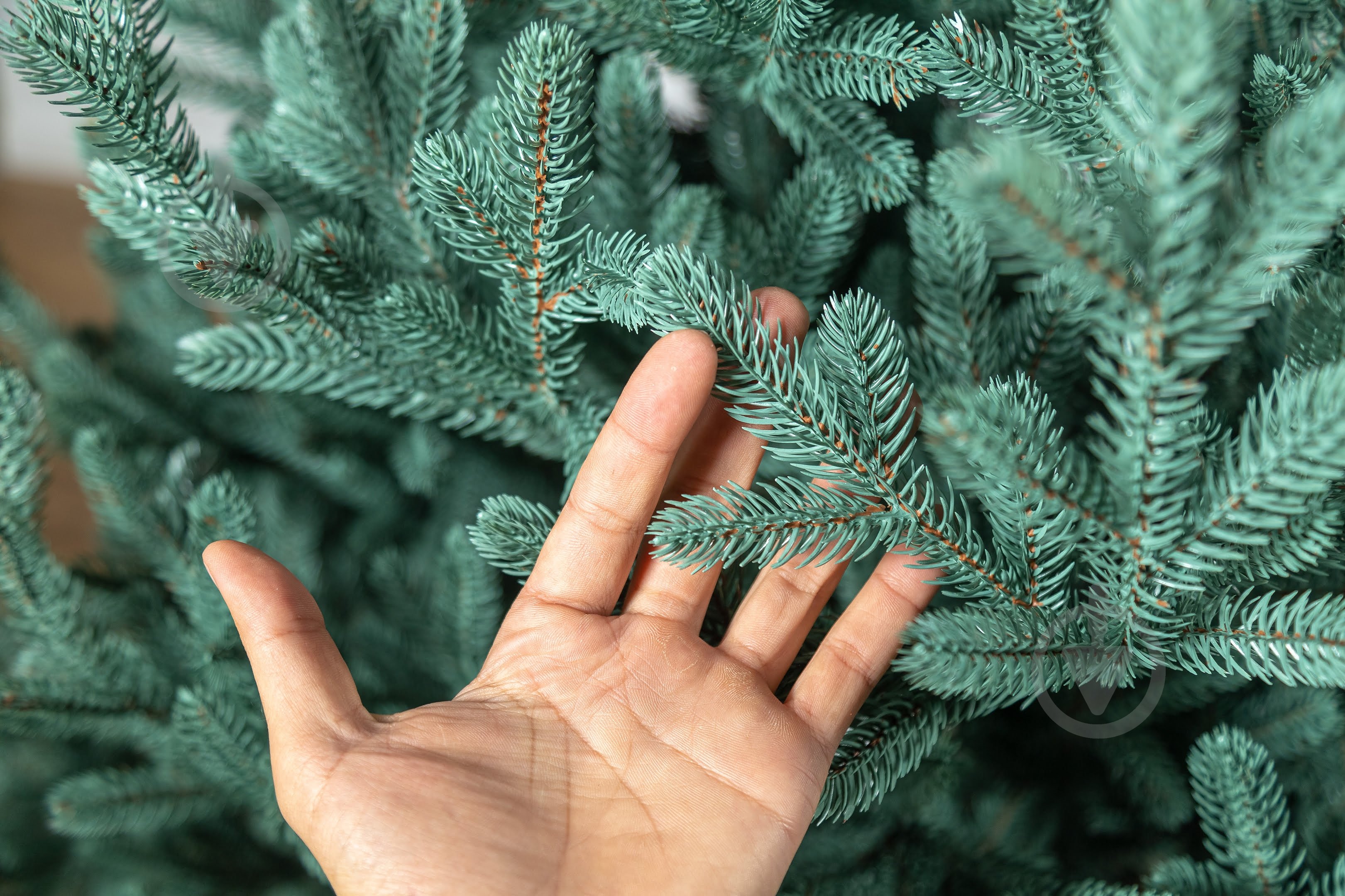 Штучна ялинка лита Віденська 1,80 м блакитний Siga Group - фото 9 Штучна ялинка лита Віденська 1,80 м блакитний Siga Group - фото 9