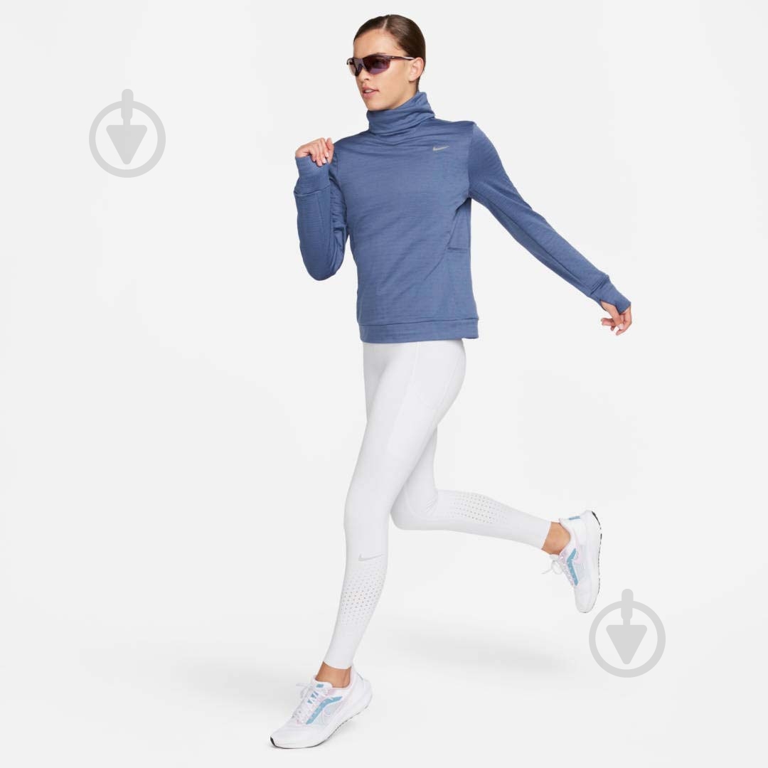 Свитшот Nike W NK SWIFT ELEMNT TF TTLNK FB5306-491 р.L серый - фото 7