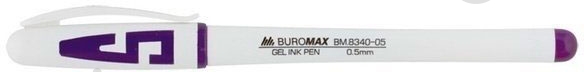 Ручка гелевая Buromax BM.8340-05 - фото 1