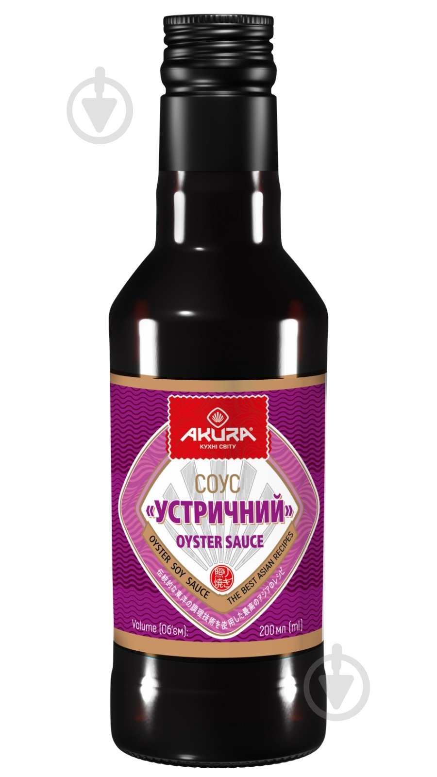 Соус соевый Akura Устричный 200 мл - фото 1