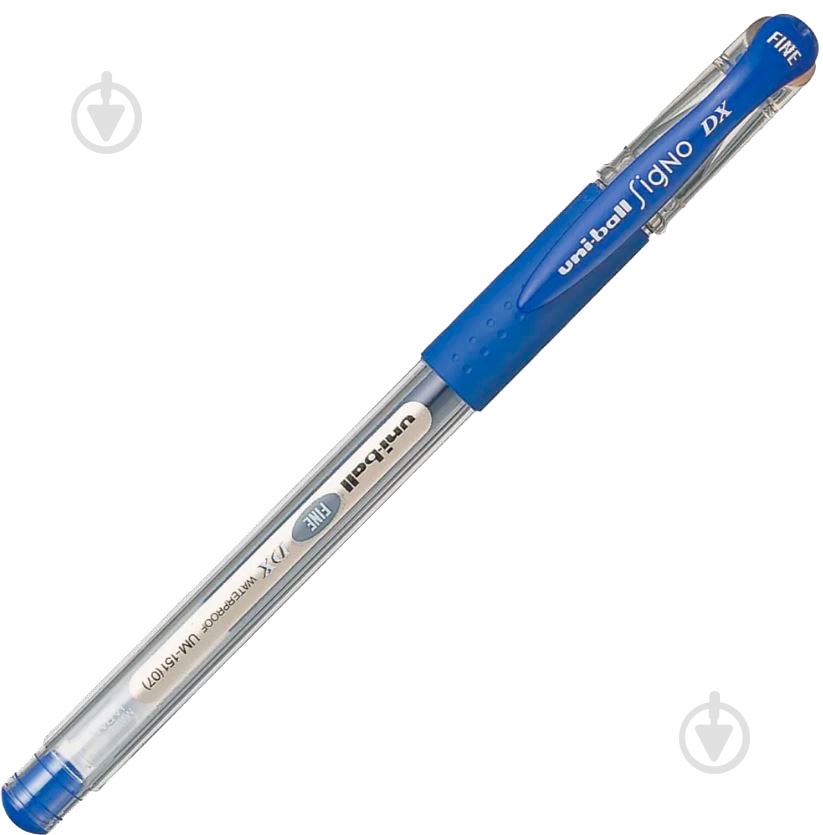 Ручка гелевая UNI UM-120.Blue - фото 1 Ручка гелевая UNI UM-120.Blue - фото 1