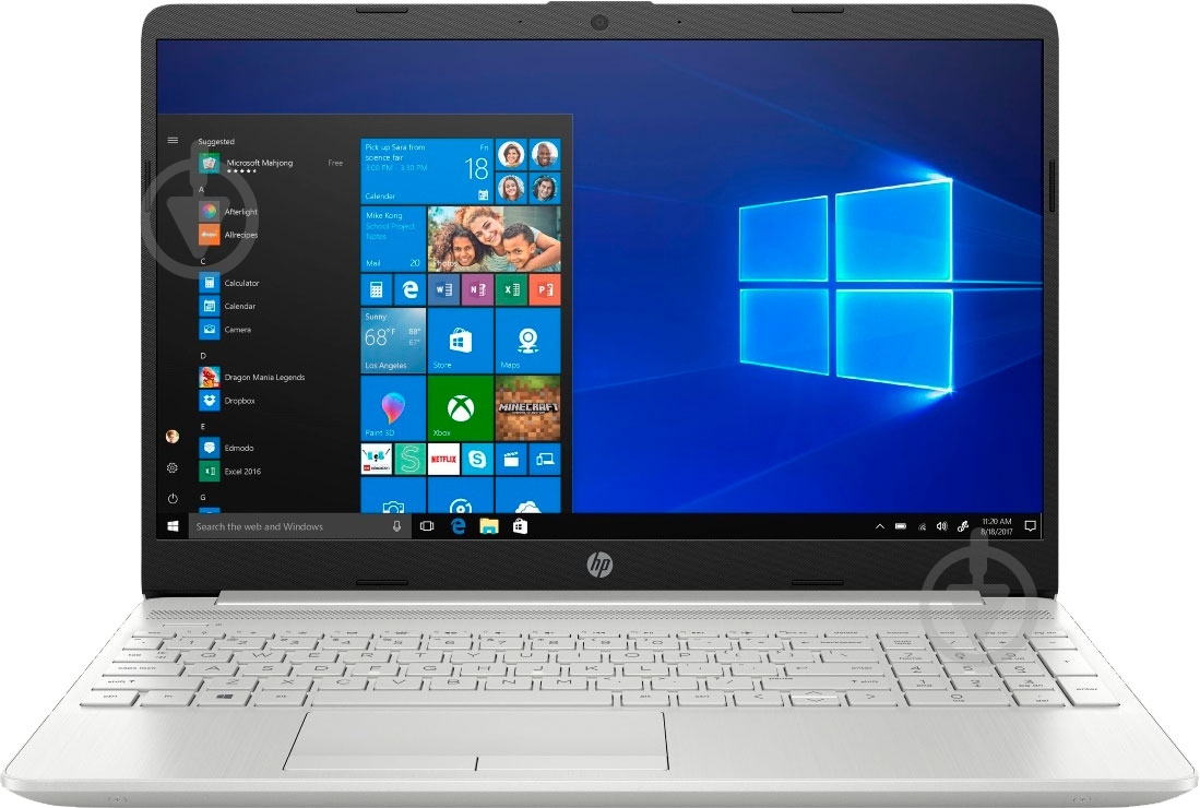 Ноутбук HP 15-dw2022ur 15,6" (104C4EA) silver - фото 1