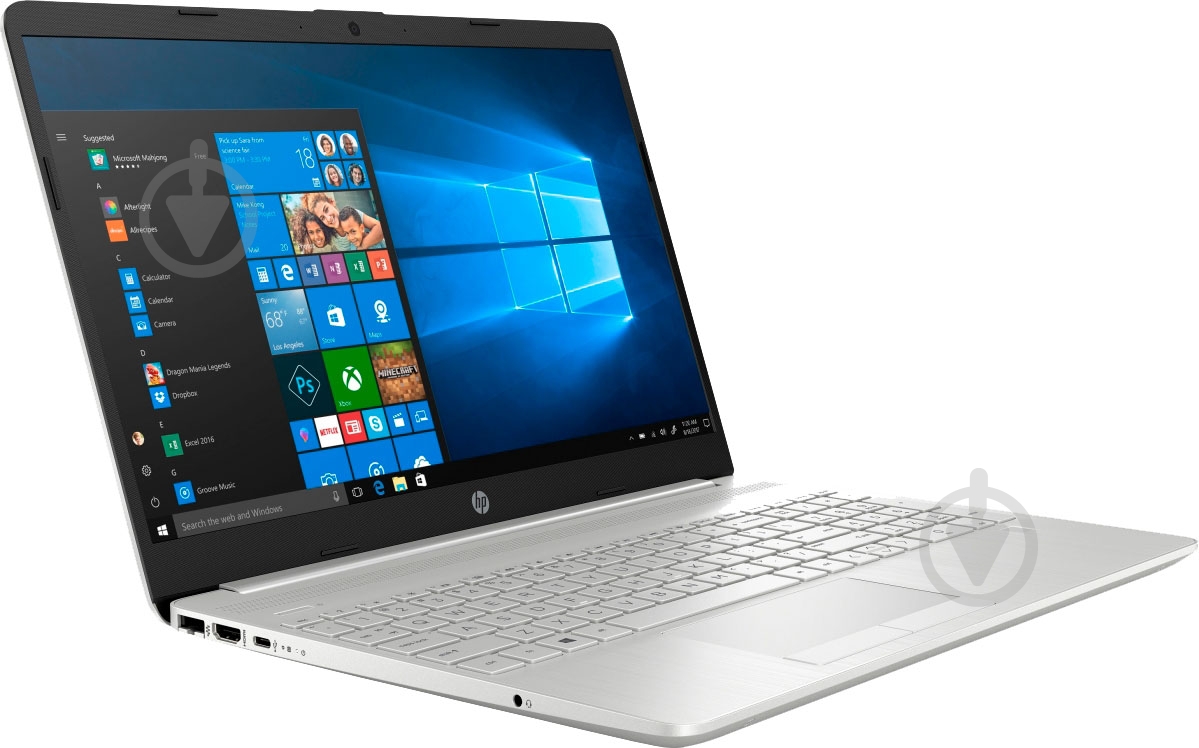 Ноутбук HP 15-dw2022ur 15,6" (104C4EA) silver - фото 2