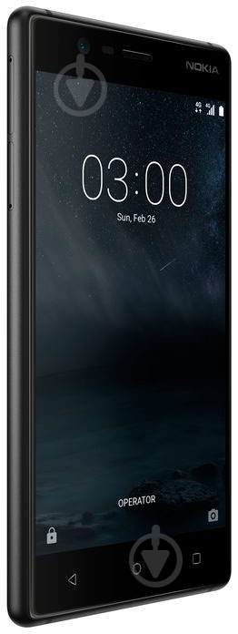 Смартфон Nokia 3 Dual Sim 2/16GB matte black (11NE1B01A09) - фото 2