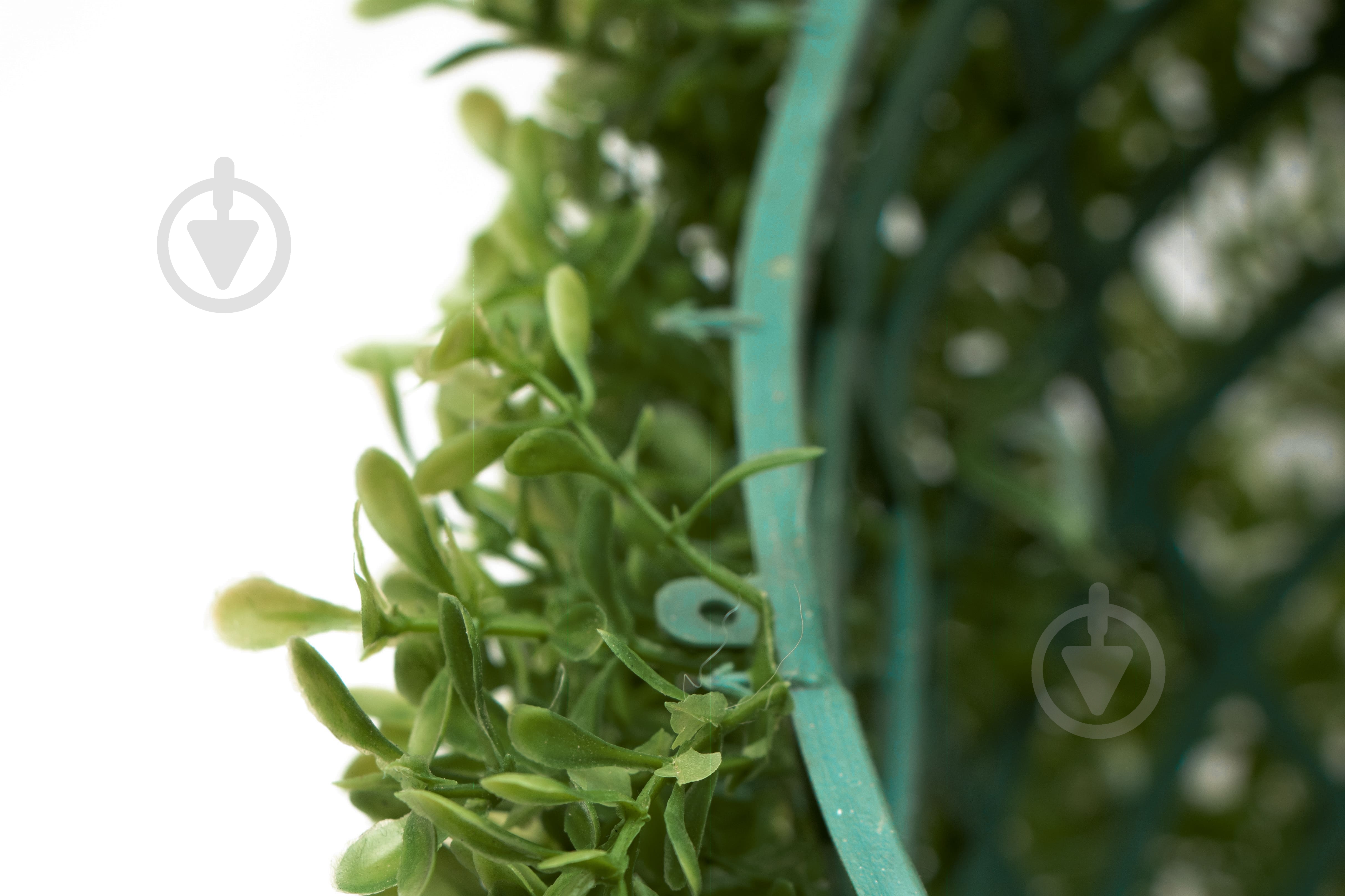 Шар искусственный куст Самшит светло-зеленый 48 см 960149 Девилон - фото 4