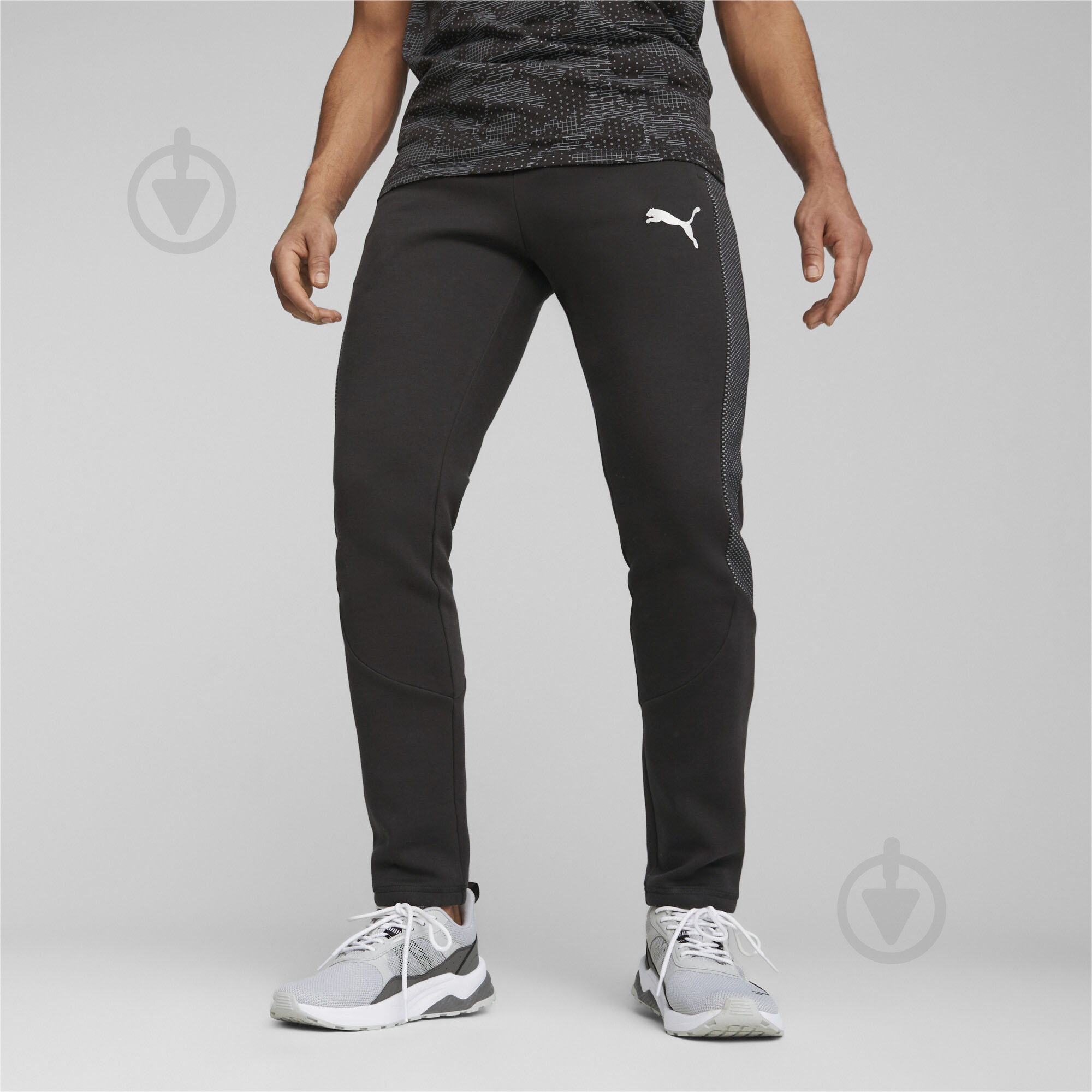 Брюки Puma EVOSTRIPE PANTS DK 67593201 р. M черный - фото 4
