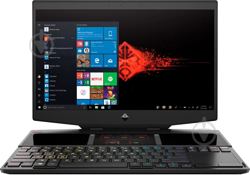 Ноутбук HP OMEN X 15,6" (9PU25EA) black - фото 1 Ноутбук HP OMEN X 15,6" (9PU25EA) black - фото 1
